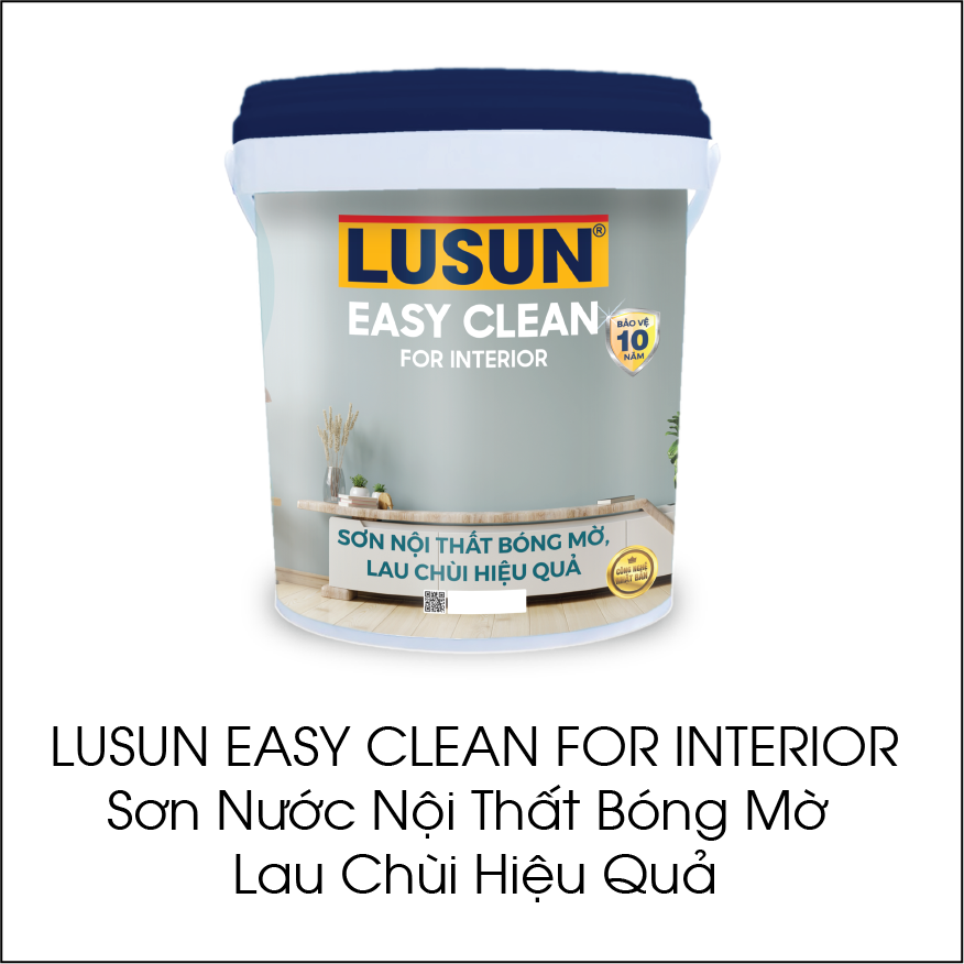Lusun Easy Clean For Interior sơn nước nội thất bóng mờ lau chùi hiệu quả